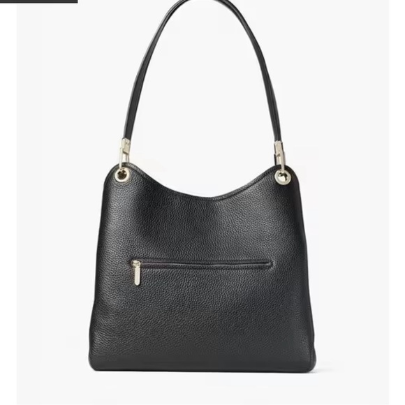 Kate Spade Loop Black Leather Shoulder Handbag - Picture 5 of 15